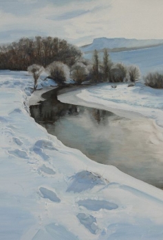 Frozen River Endrick, Fintry