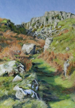 'Autumn Hill Path'
