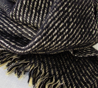 Silk & lambswool scarf