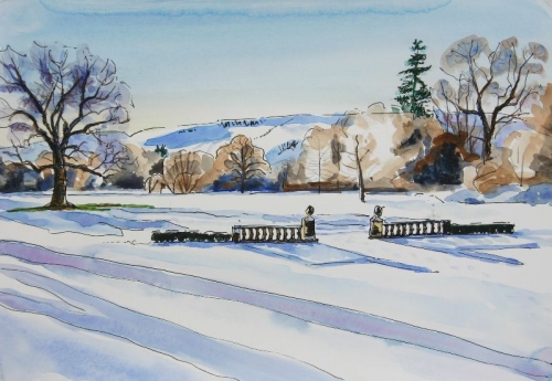 'Snow & Frost at Culcreuch Castle'