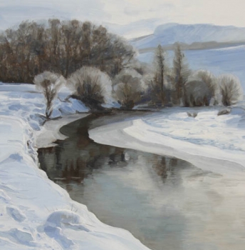 'Frozen River Endrick, Fintry' 