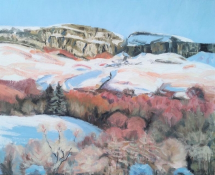 'Snowy Crags, Fintry Hills'